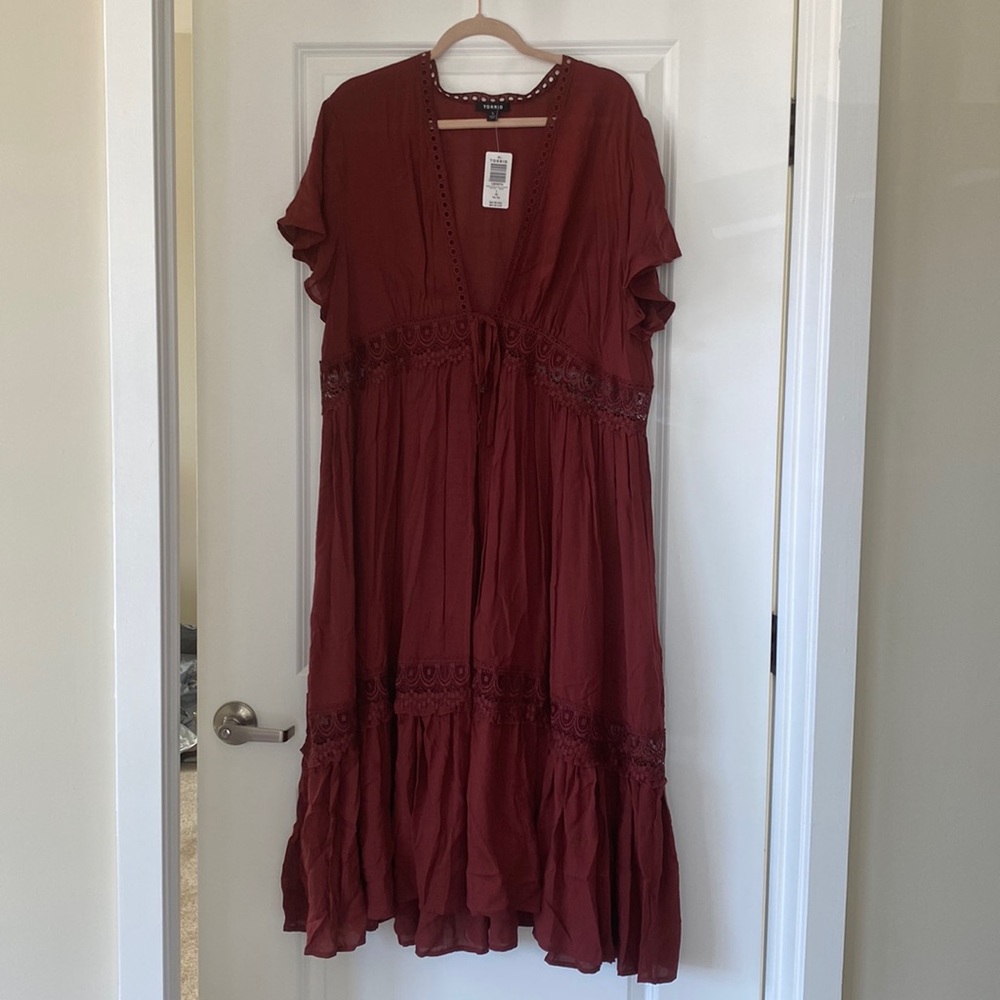 Crochet Challis Kimono